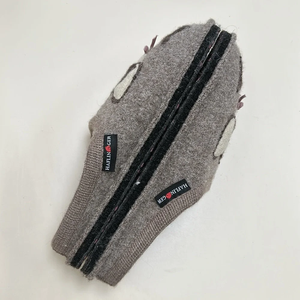 Haflinger 💯 wool slipper Chihuahua 40 9 women NEW - Picture 5 of 8